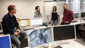 students in a computer pool at the university of jena